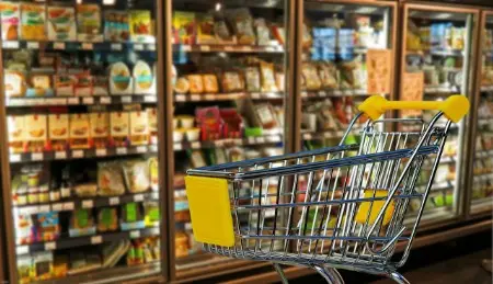 Serviços de vídeo para supermercados.